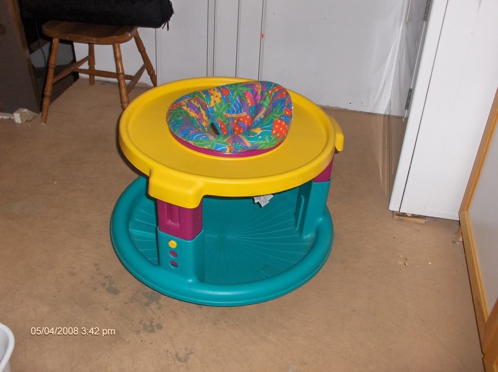 exersaucer small space