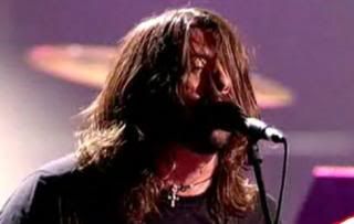 Foo Fighters on stage at 2009 EMA in Berlin