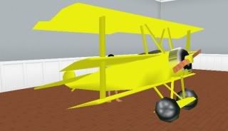 yellow plane