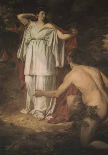 Odysseus and Naussica .