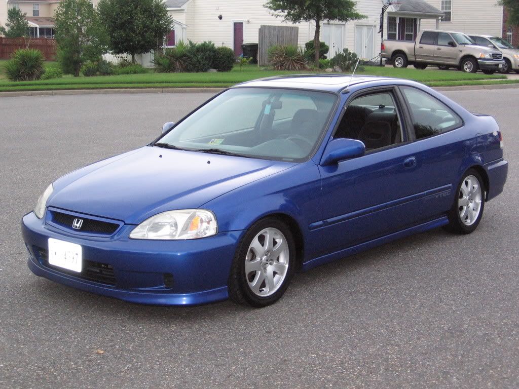 Honda Civic Si 2000 Blue Jdm