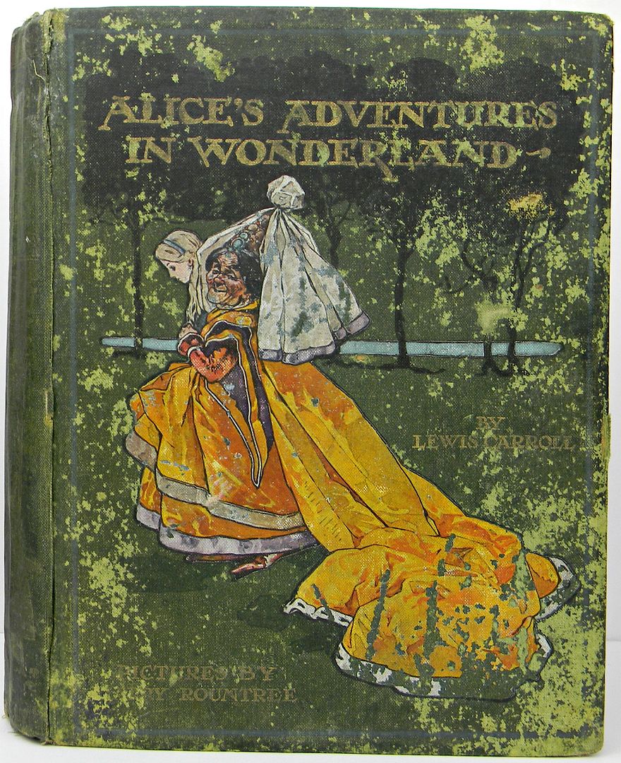 ALICE IN WONDERLAND Antique FIRST EDITION Alice
