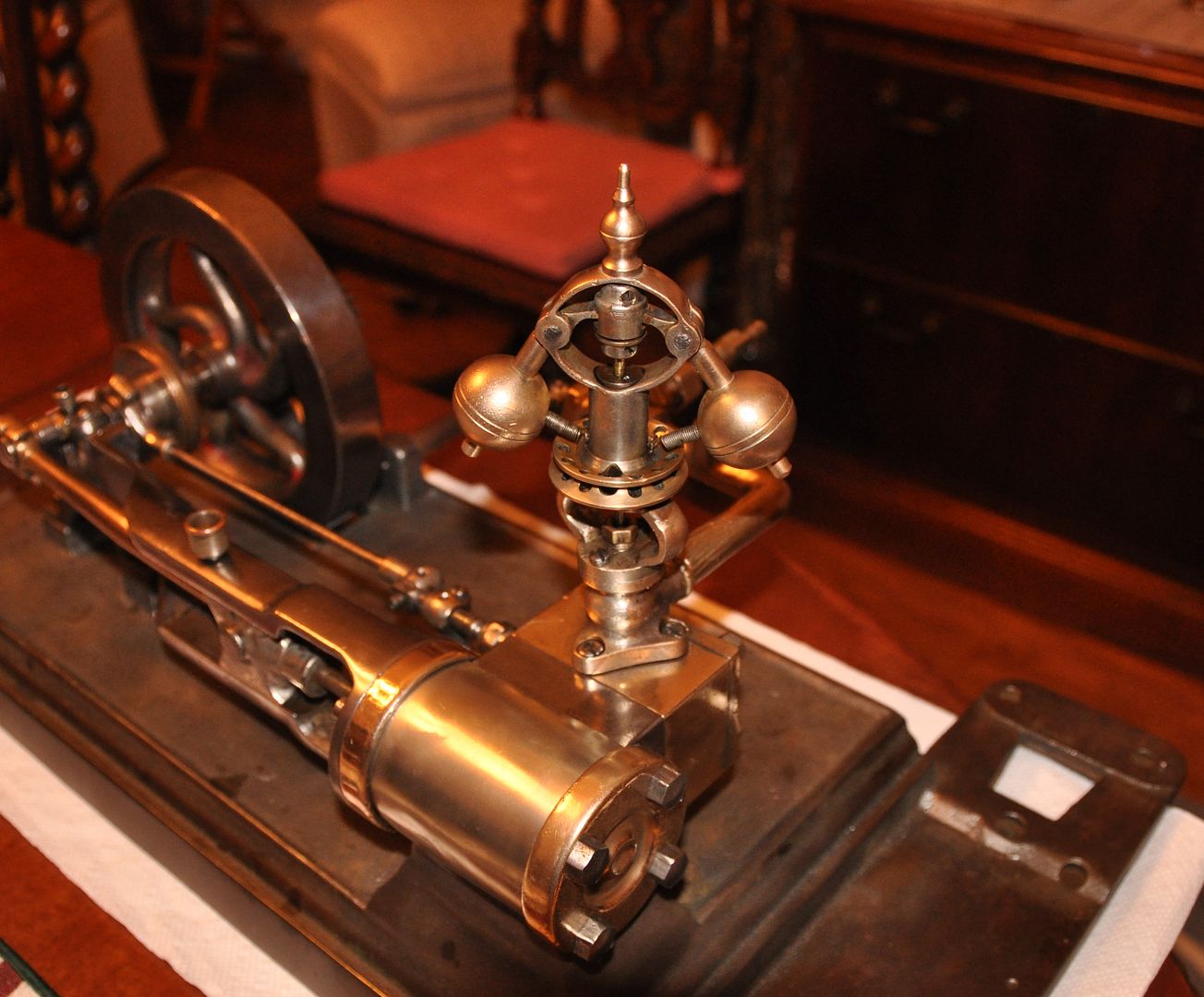 Dunbar & Co. Popcorn Wagon Steam Engine SmokStak