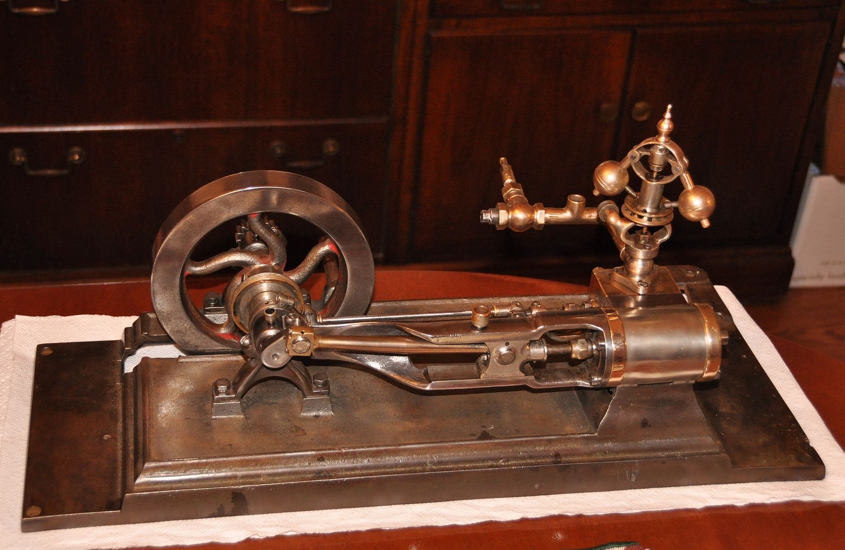 Dunbar & Co. Popcorn Wagon Steam Engine SmokStak