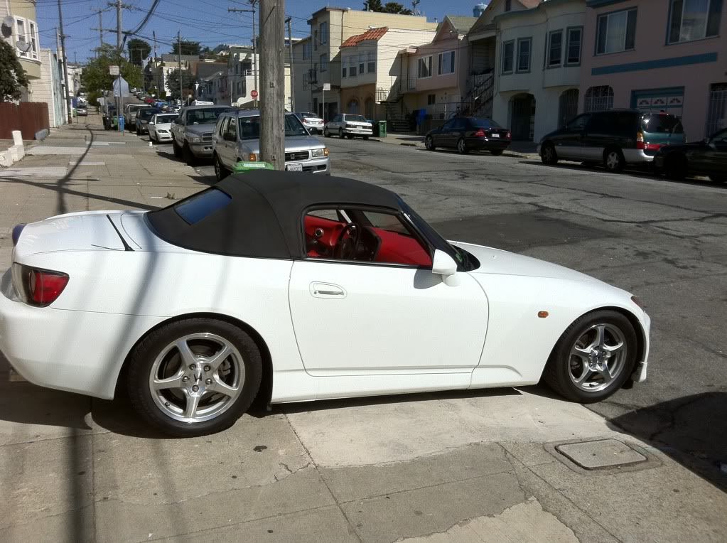 Ap1 S2k red interior on white :) mm good., Yeah I know edit…