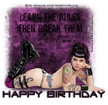 Goth Happy Birthday Pictures, Images and Photos