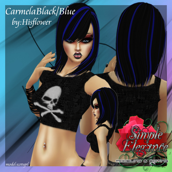 Carmela Black/Blue