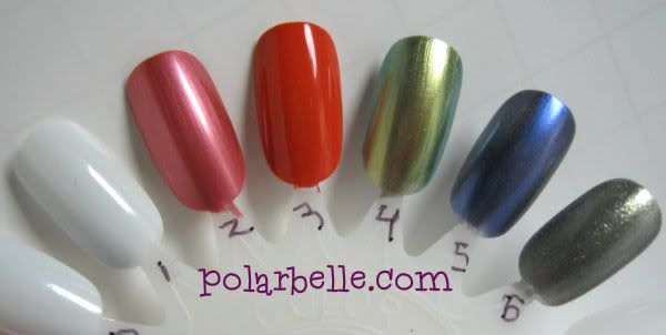 OPI Spiderman Swatches