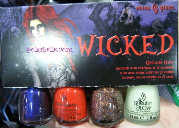China Glaze 4 piece Wicked Collection