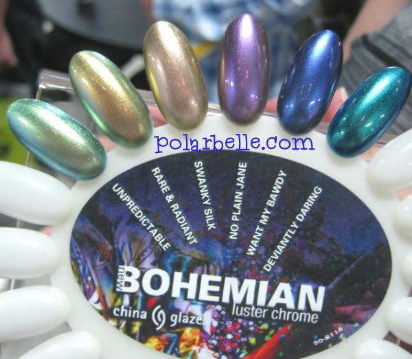 China Glaze Bohemian Swatches