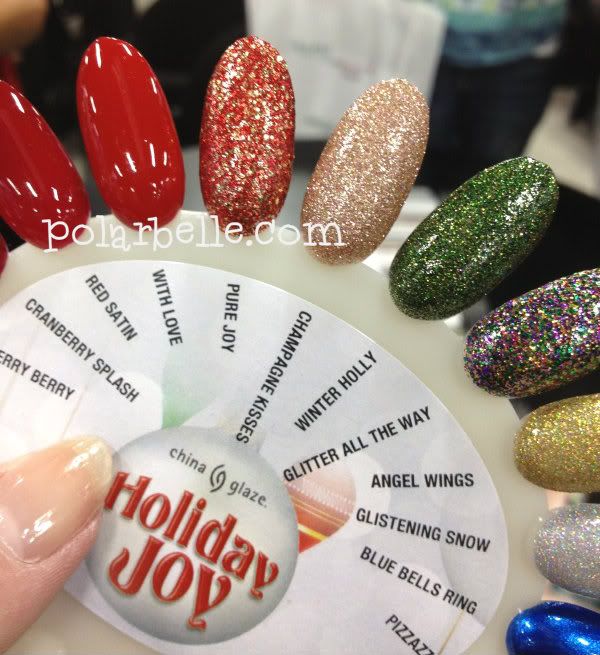 China Glaze, nail polish, Holiday Joy, Swatches