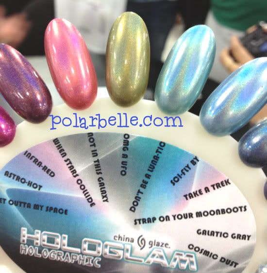 China Glaze HoloGlam Swatches