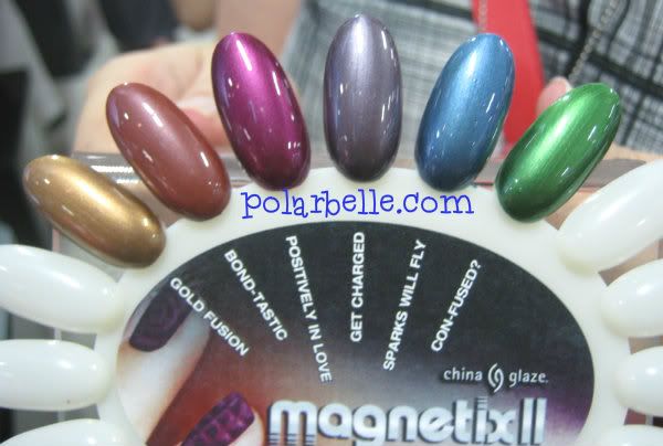 China Glaze Magnetix 2 Swatches