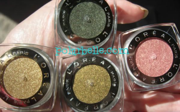 Loreal Infalliable Eyeshadows