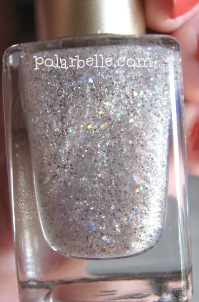 Loreal Silver Sparkle Nail Polish