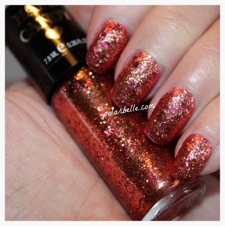 Hard Cady Papaya, nail polish, swatch