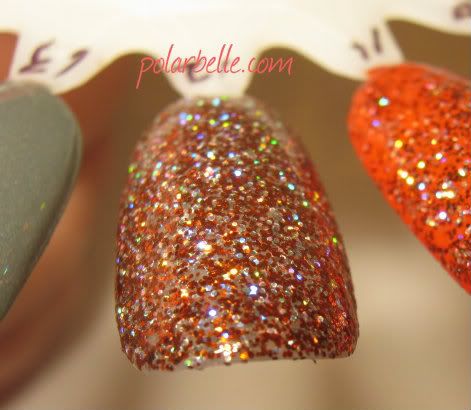 China Glaze, nail polish, Glitter Goblin, Swatch