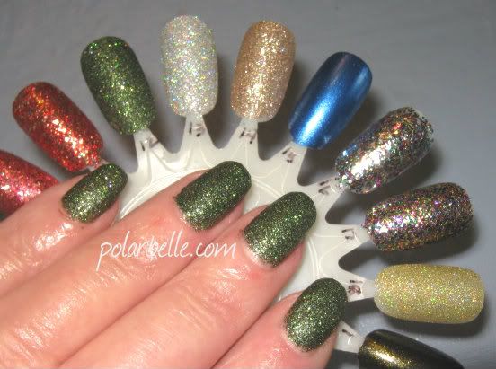 China Glaze, Holiday Joy, nail polish, Swatches