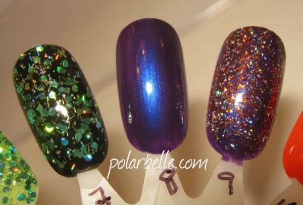 China Glaze, nail polish, Wicked, Bizarre Blurple, swatches