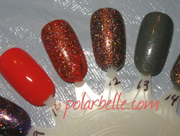 China Glaze, nail polish, Rougish Red, Wicked, Swatches