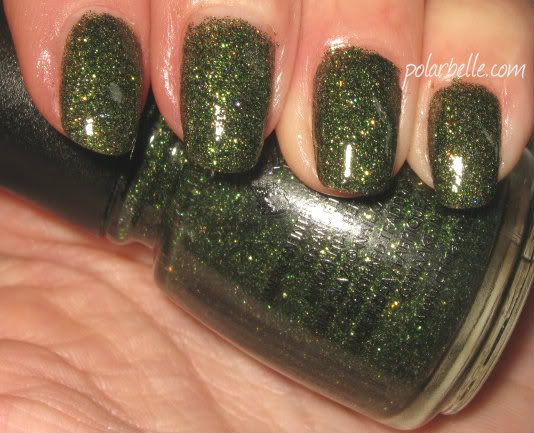 China Glaze Winter Holly Nail Polish, swatch