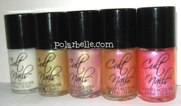 Cult Nails, Deceptive Collection, nail polish