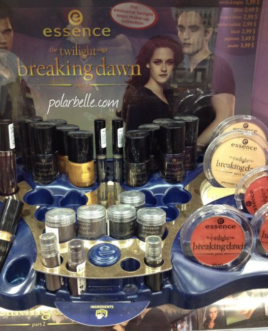 Essence Breaking Dawn Twilight display