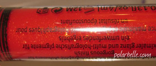 Essence Renesme Red Lipgloss twilight breaking dawn