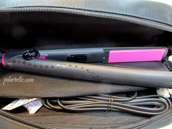 GHD Cherry Blossom Flat Iron in bag