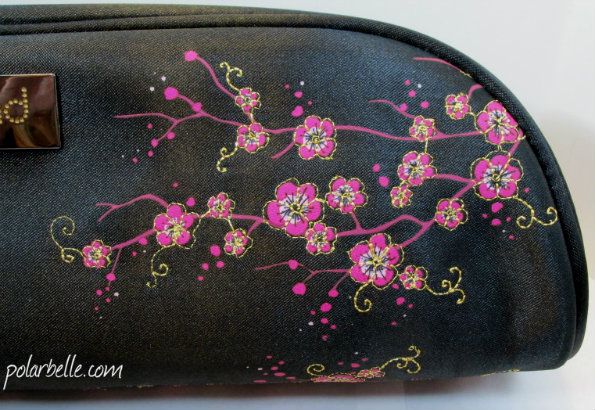 GHD Cherry Blossom embroidery flat iron bag