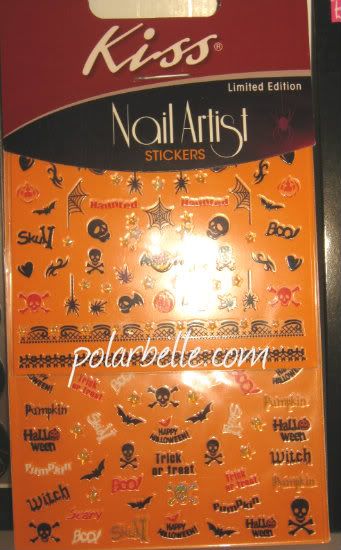 Halloween nail art stickers