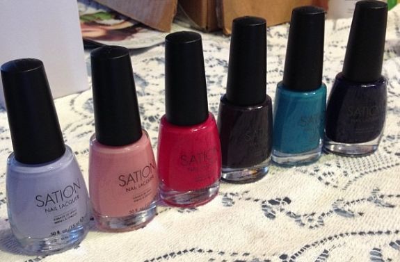Sation Nail Polish, Candylandia, swatches