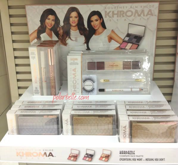 Khroma Beauty Eyeshadow Lip Display, Kardashian Beauty