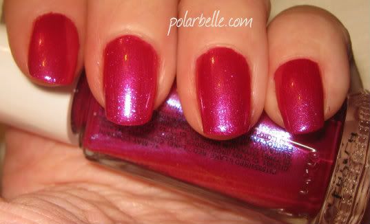 Layla Cosmetics, Color Changing Cherry, CE-65, nail polish, swatches