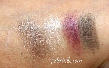LorealSultrySeductressColourRicheEyeShadowquadswatches-1