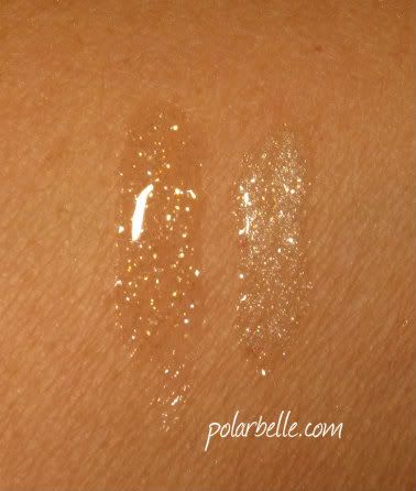 Mac, Marilyn Monroe, Dazzleglass, Phiff, Little Rock, lipgloss swatches