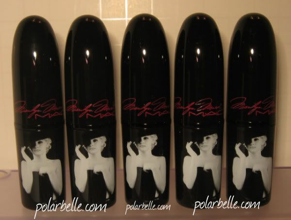 Mac, Mac Cosmetics, Marilyn Monroe, lipsticks