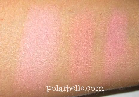 NYX Be Free Palette blushes