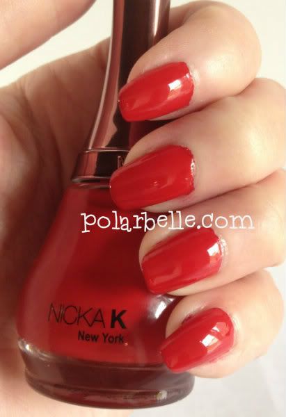 NickaKNY116RedHotnailpolish