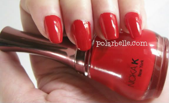 NickaKNY116RedHotnailpolish