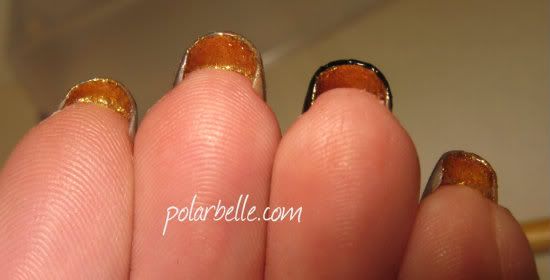 OPI Skyfall Bond Nail Polish Art
