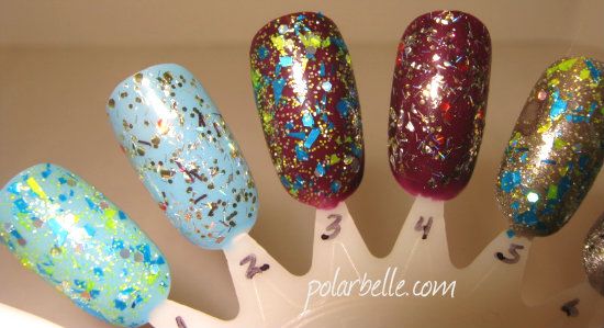 Sation Glitter Swatches