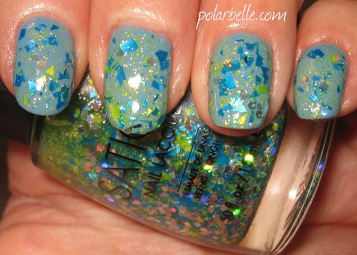 Sation Go Glitter Girl Nail Polish swatch