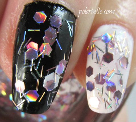 Seche, Collage Overlay nail lacquer swatch, nail polish