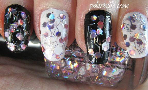 Seche Collage Overlay swatches, nail polish