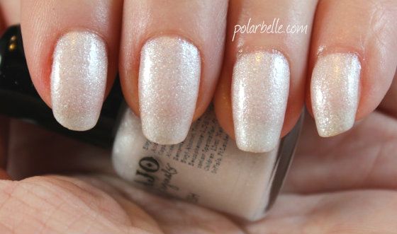 SoFlaJo White Sensation Nail Polish swatch 2