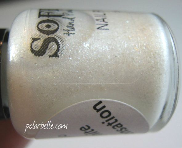 SoFlaJo White Sensation nail polish