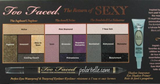 Too Faced The Return Of Sexy Palette