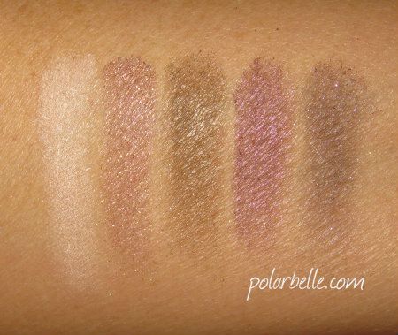 Too Faced The Return of Sexy Palette swatches