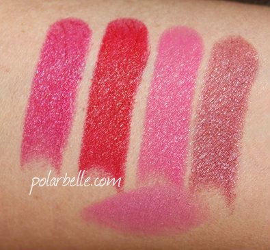 Wet N Wild Fergie Centerstage Collection Perfect Pout Lipsticks